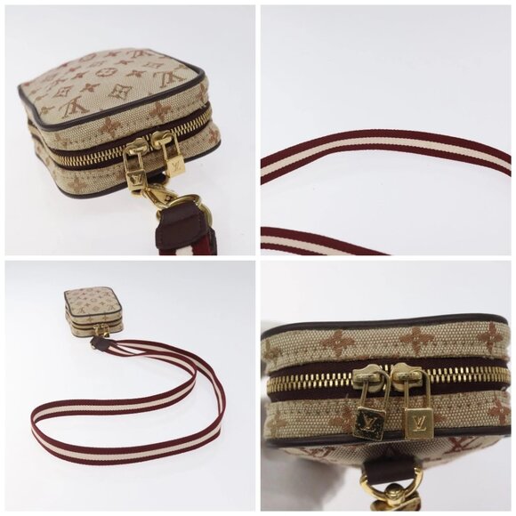 LOUIS VUITTON Monogram Mini US Digital Pouch Red M60001 LV Auth 124041 - Picture 16 of 16